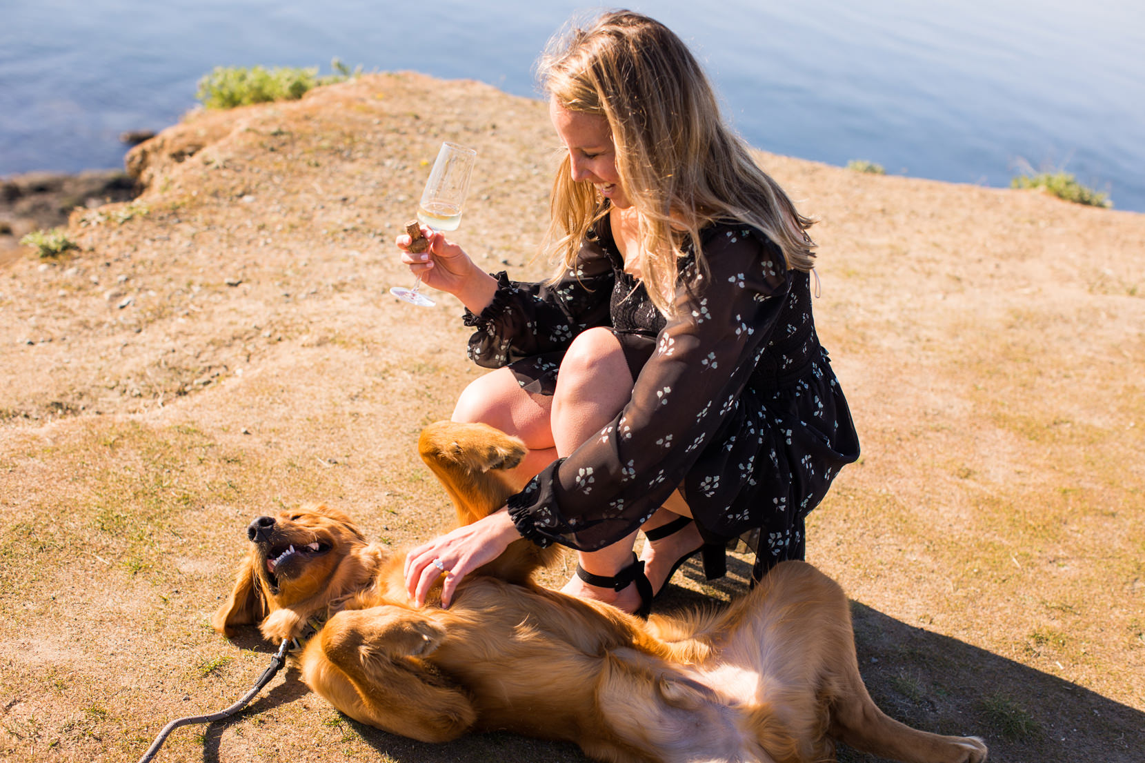 San Juan Island Engagement Photos